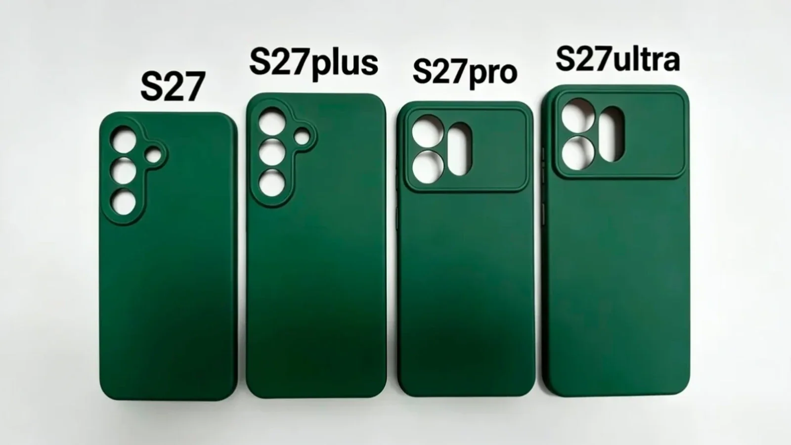Чехлы Galaxy S27 показали разницу между обычными моделями и Ultra