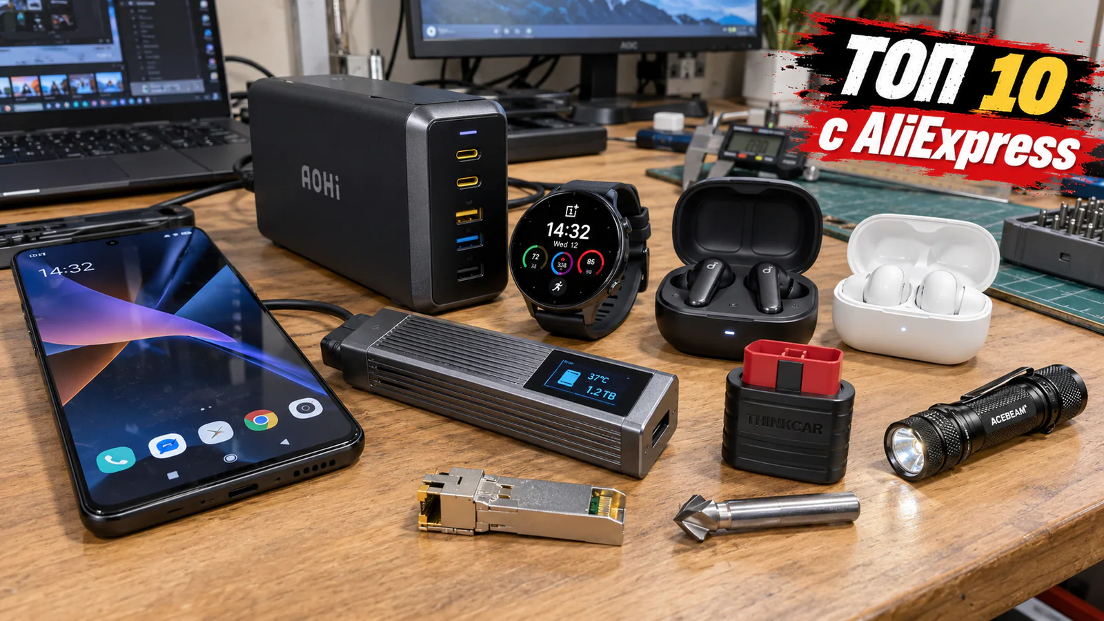 От смартфона до диагностического сканера: 10 интересных товаров с AliExpress