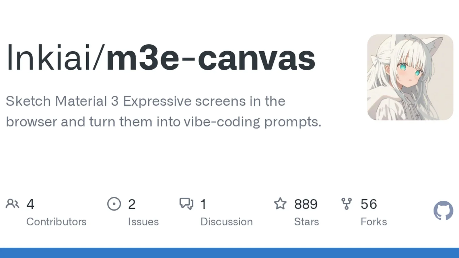 m3e-canvas превращает набросок интерфейса Material 3 в промпт для ИИ