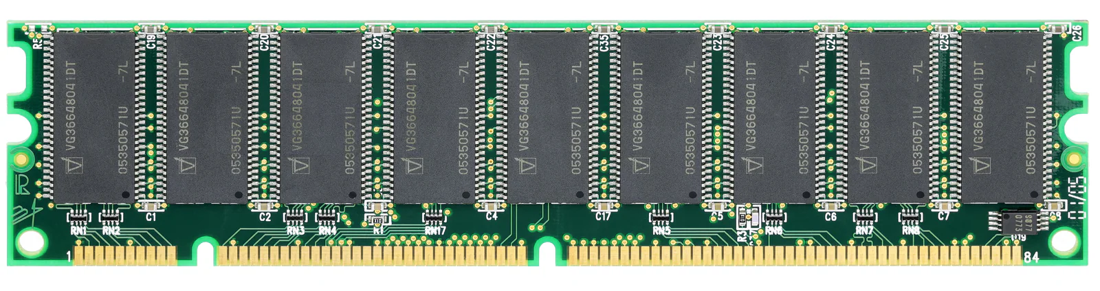 модуль SDRAM ECC с дополнительными микросхемами памяти