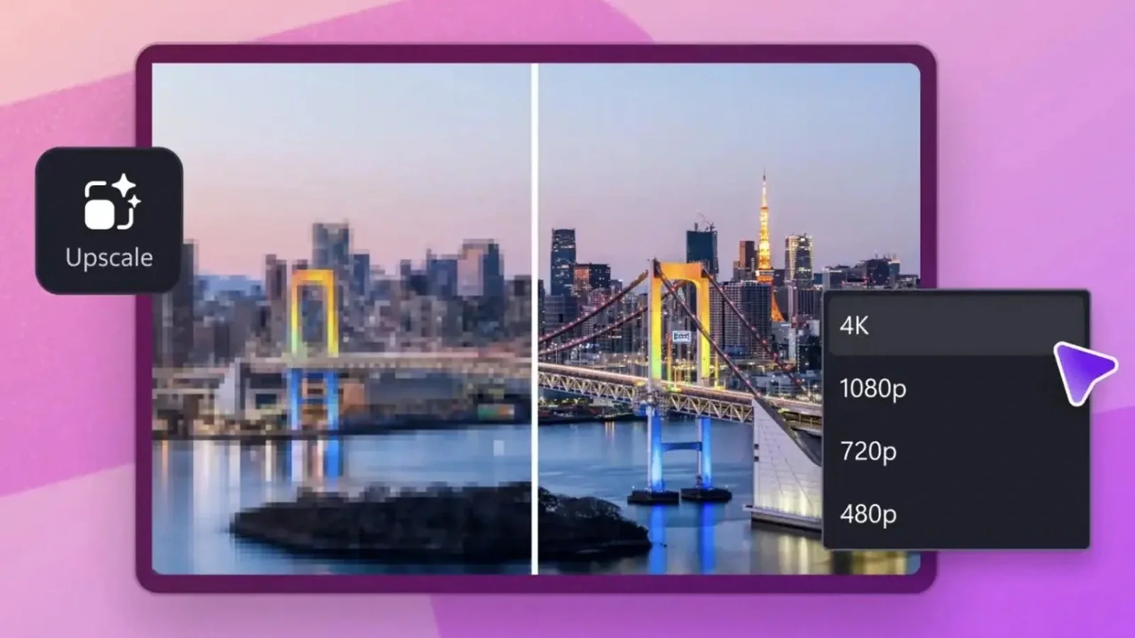 Clipchamp научился улучшать видео до 4K даже на ПК без Copilot+