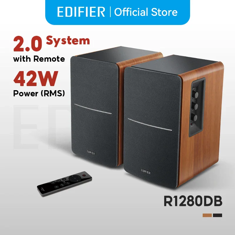 Edifier R1280DB — активные колонки для компьютера и телевизора