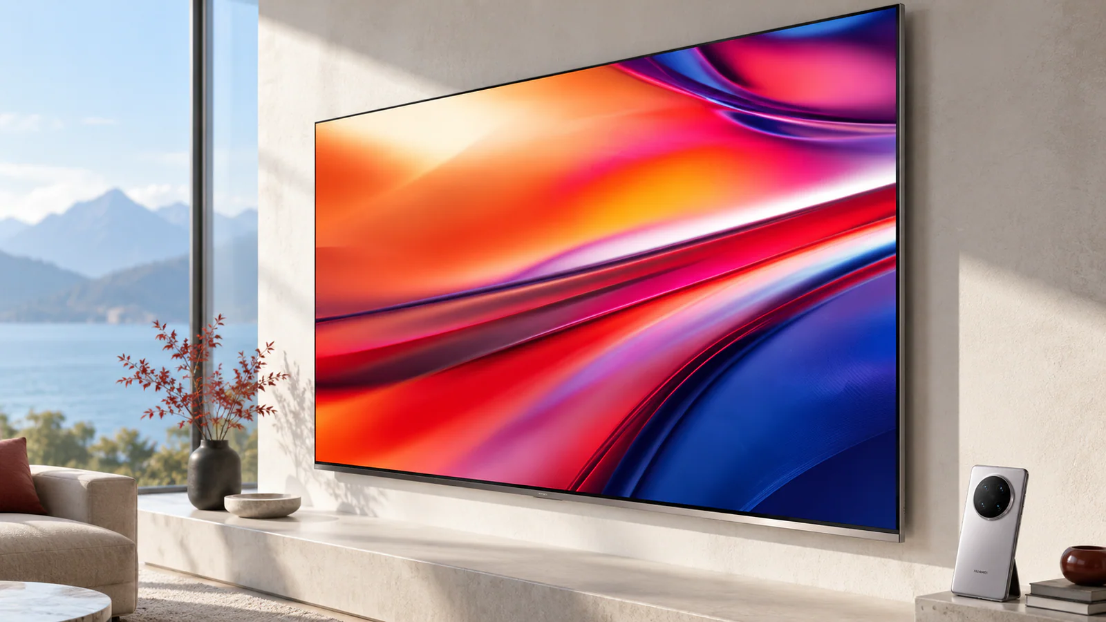 Huawei Mate TV 2 получил HarmonyOS 7, а громкие цифры производительности уже знакомы
