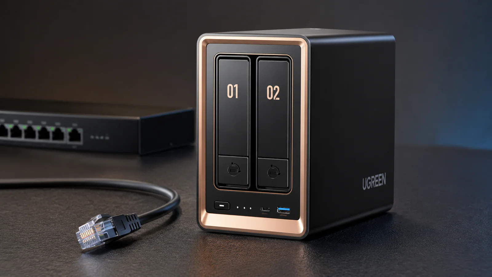 UGREEN ускорила двухдисковый NAS до 10 Гбит/с, но накопители придется докупать