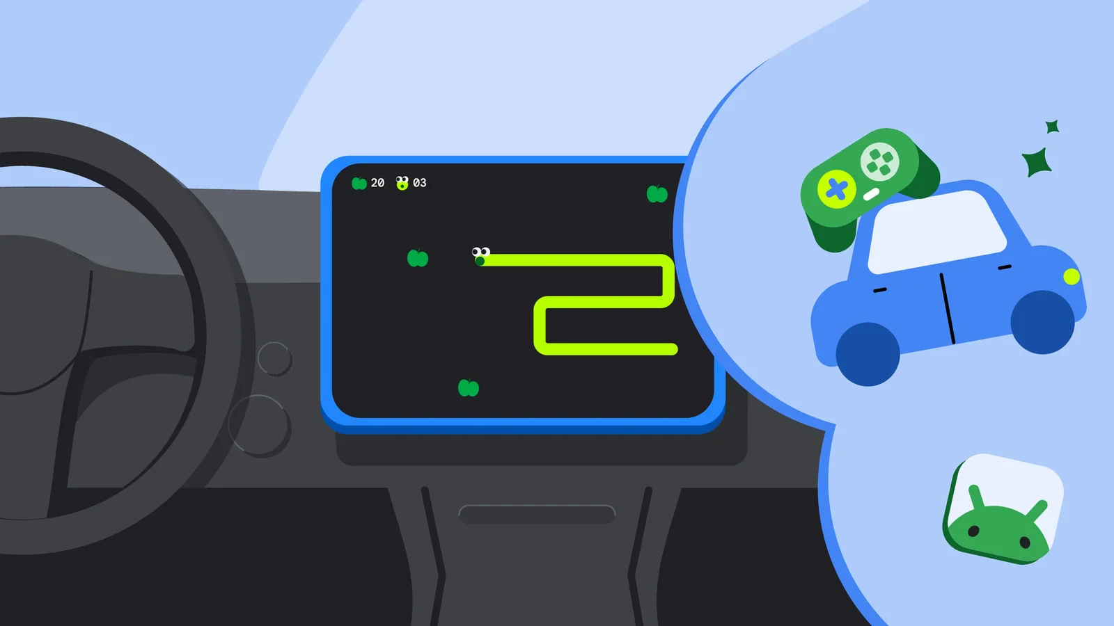 Android Auto открыл публикацию игр для всех разработчиков, но играть можно только на парковке
