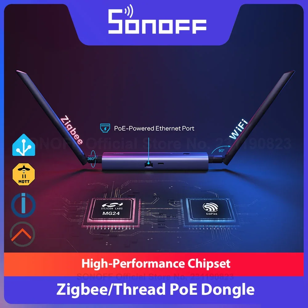 SONOFF Dongle Max — сетевой координатор Zigbee и Thread