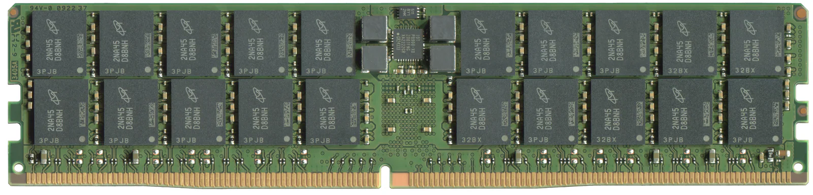 модуль Micron DDR5-4800 ECC RDIMM емкостью 64 ГБ