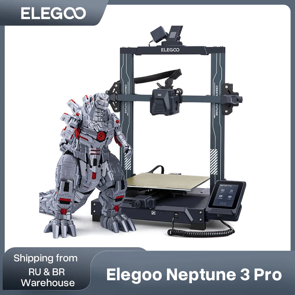 ELEGOO NEPTUNE 3 PRO — 3D-принтер с прямым экструдером