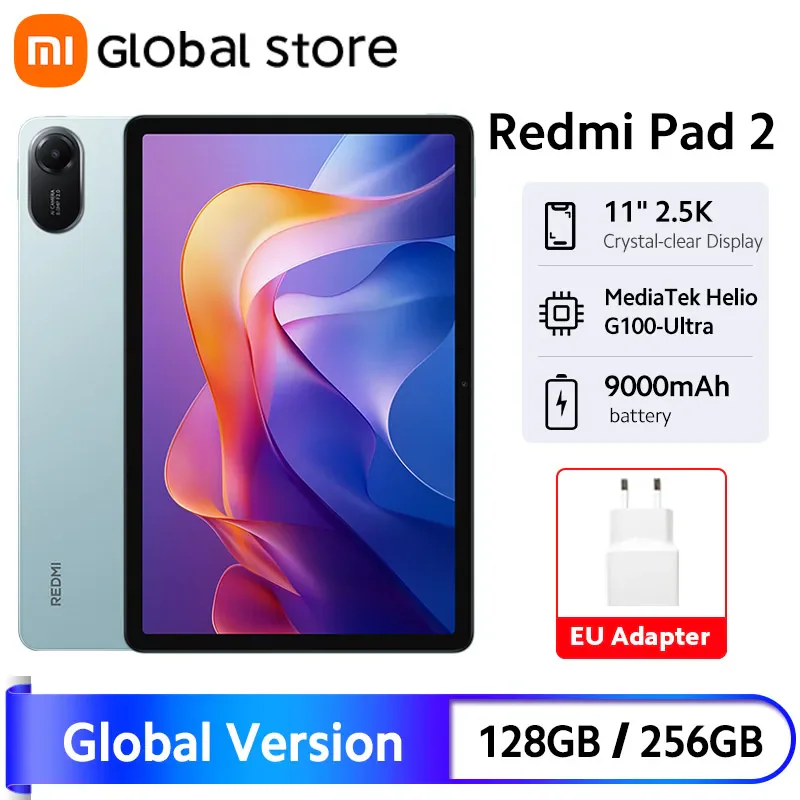 Xiaomi Redmi Pad 2 — доступный планшет с экраном 2,5K