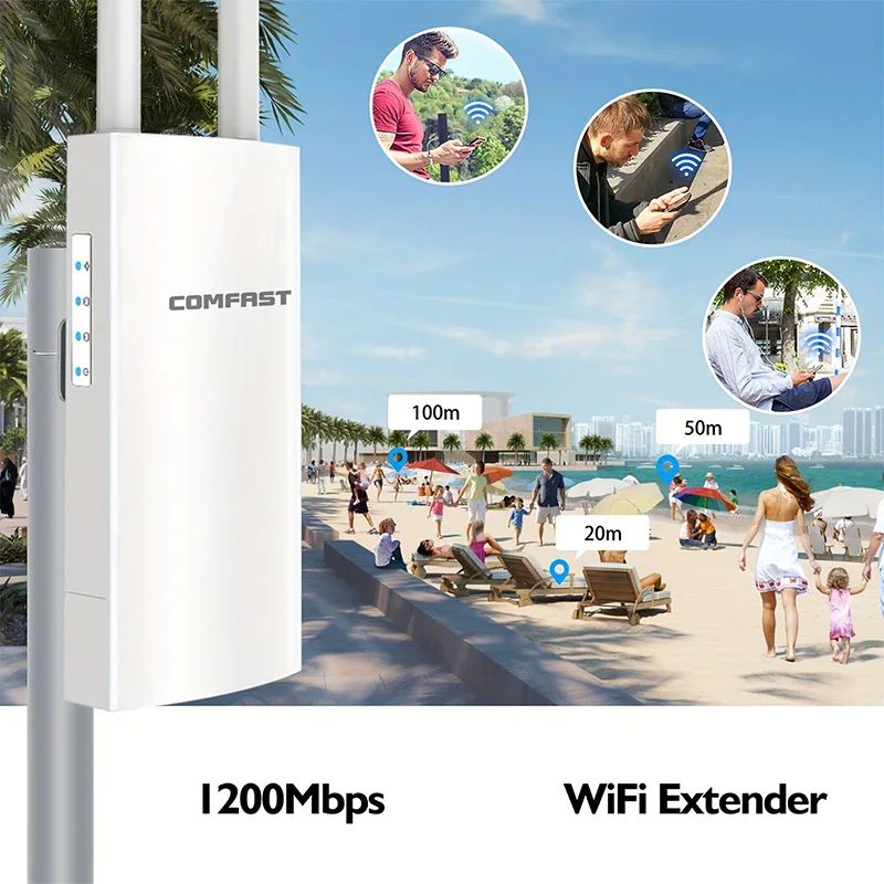 COMFASTWi-Fi7OutdoorAP36COMFAST Wi-Fi 7 Outdoor AP 360000