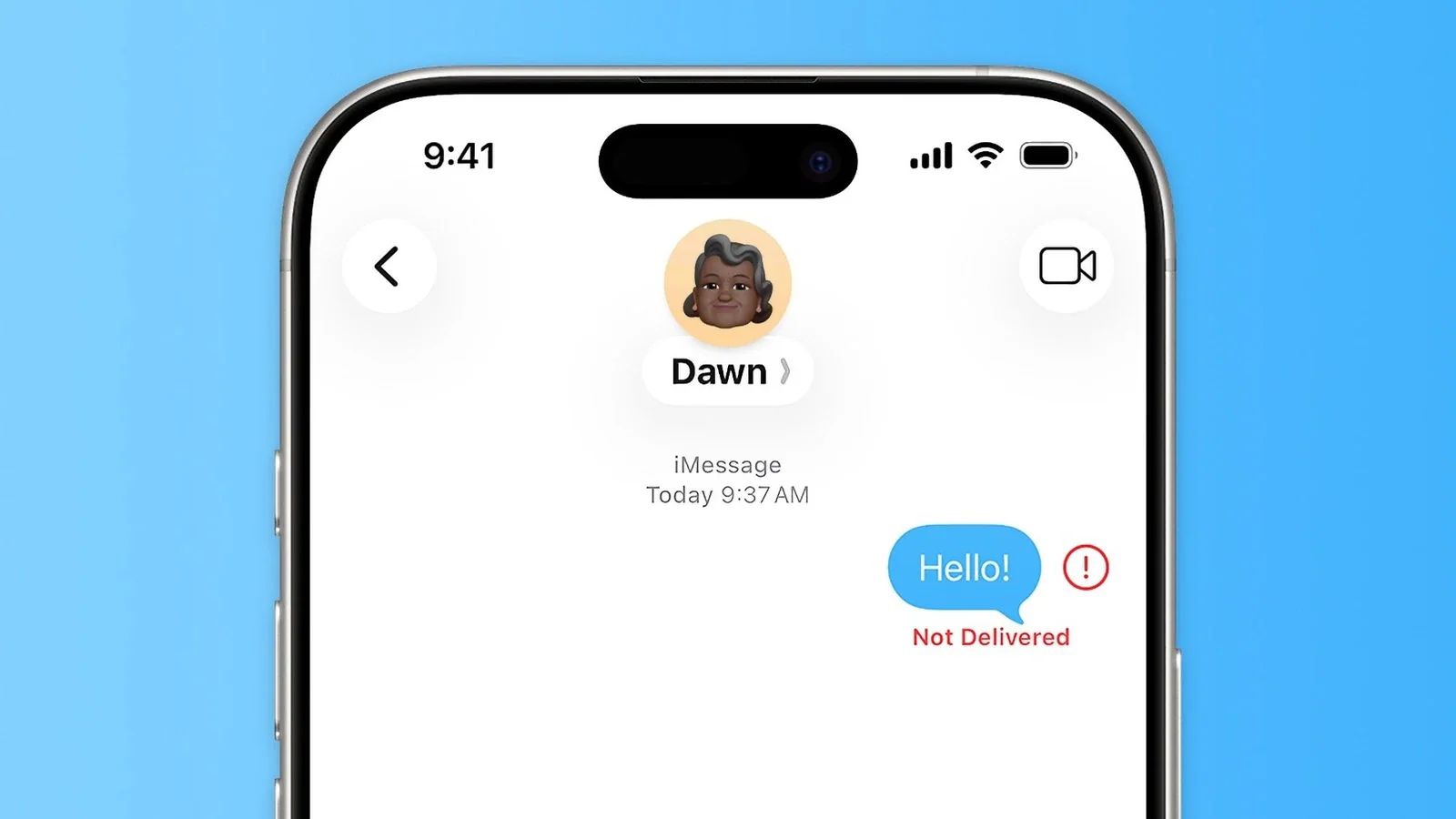 Почему iMessage показывает «Не доставлено» и что с этим делать