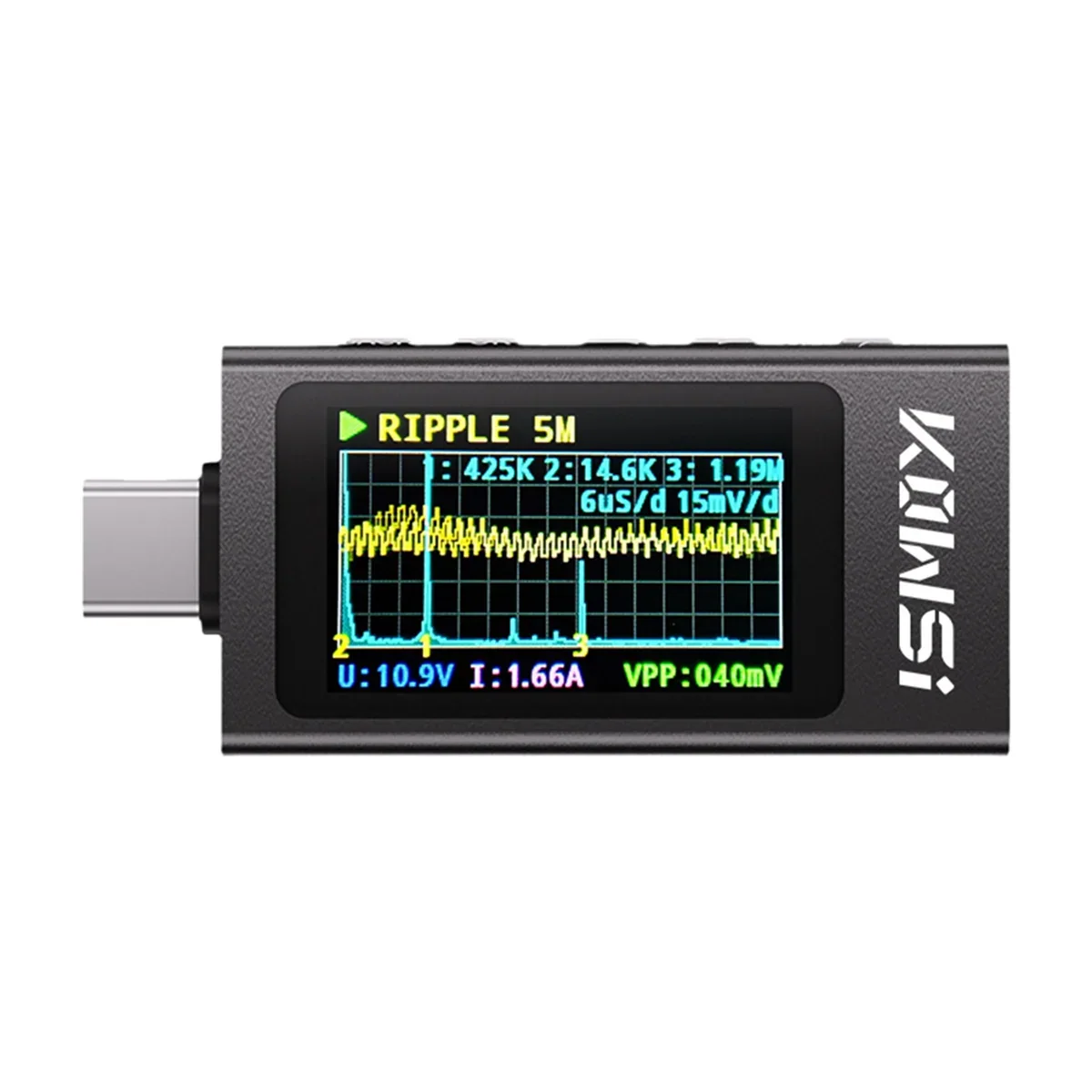 KOWSI KWS-X1 — USB-C тестер с анализом протоколов зарядки