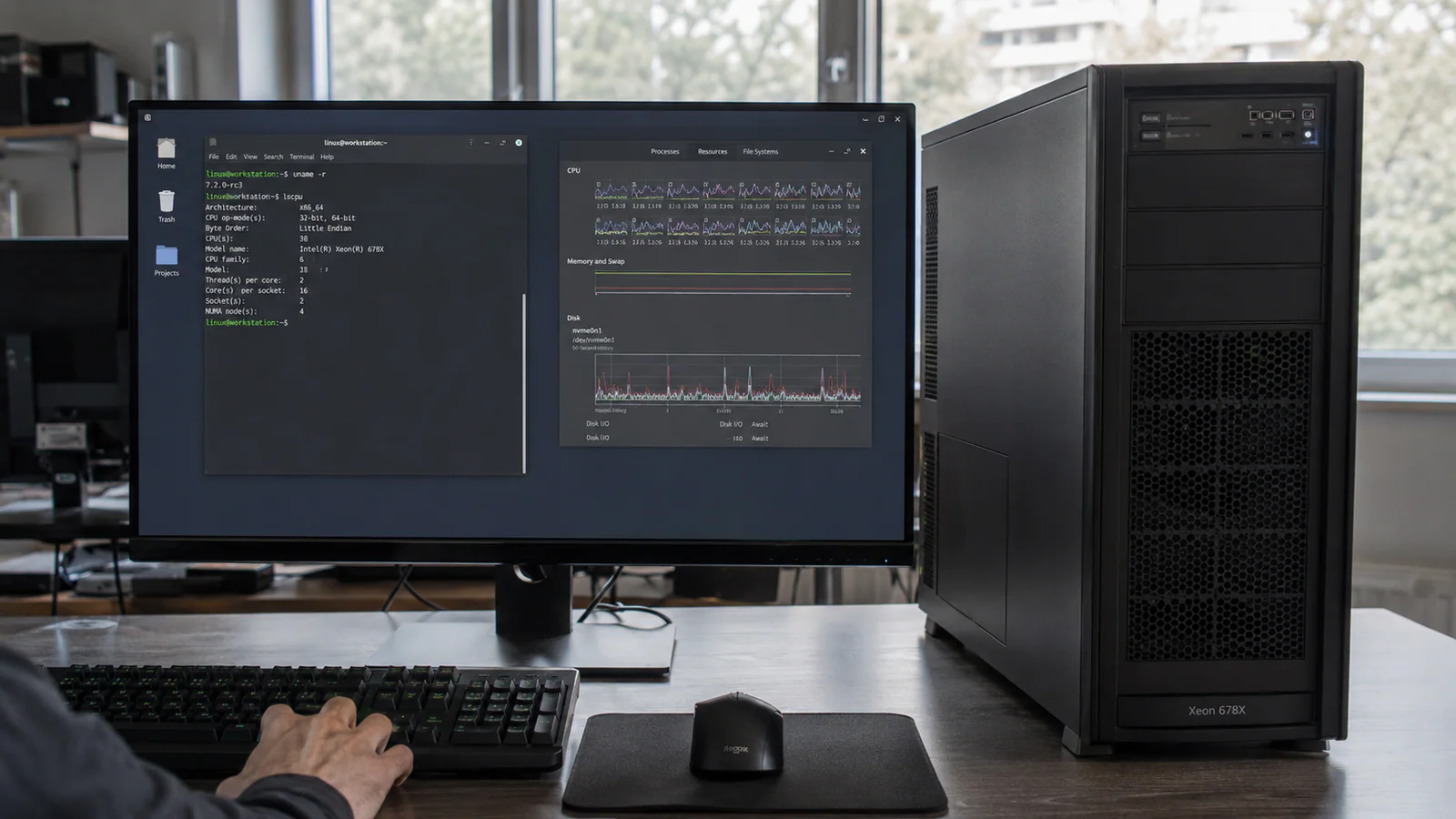 Linux 7.2 ускорил часть операций на Intel Xeon 678X, но общего прироста нет