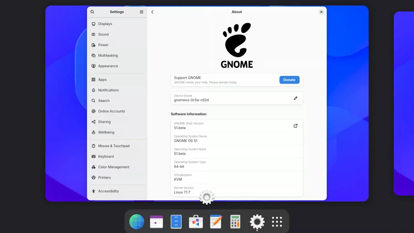 GNOME 51 Beta вышла: набор функций уже заморожен перед сентябрьским релизом