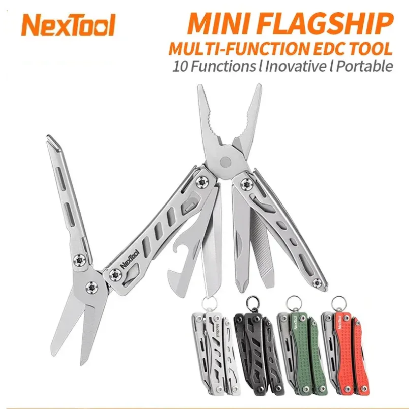 NexTool Mini Flagship 10-в-1 — складной инструмент размером 75 мм