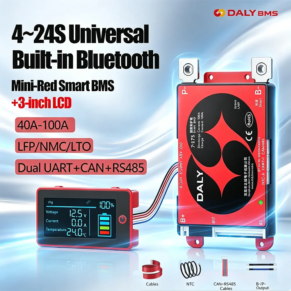 DALY Smart BMS — плата защиты на 40–100 А