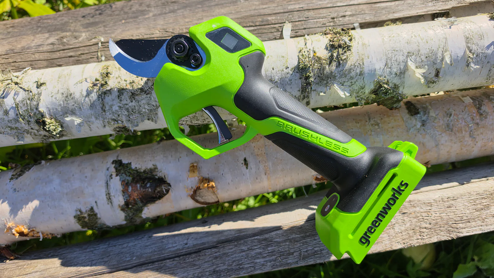 Обзор Greenworks PR24320: когда электрический секатор действительно удобнее ручного