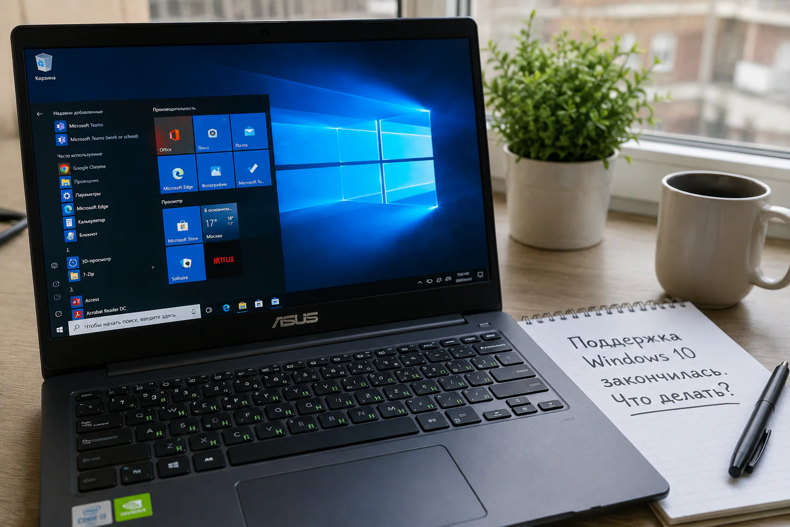 Windows 10 в 2026 году: можно ли остаться на старой системе и как получать обновления до 2027 года