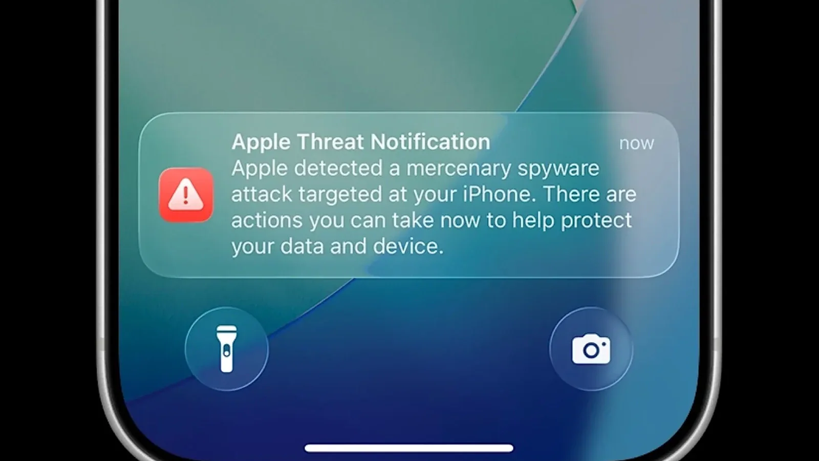 Apple вынесла предупреждения о шпионской атаке прямо на экран блокировки iPhone