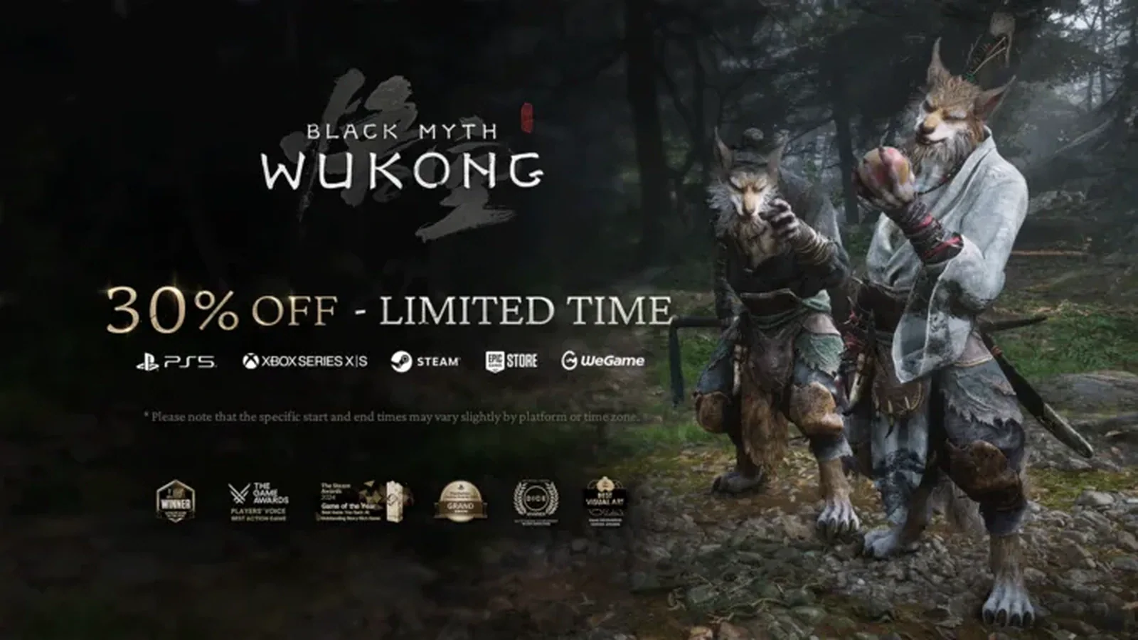 Black Myth: Wukong получит рекордную скидку на всех платформах