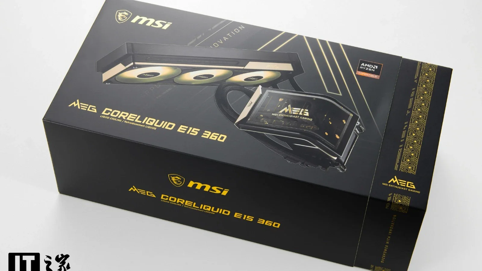 MSI поставила экран за 2699 юаней в водянку для процессора