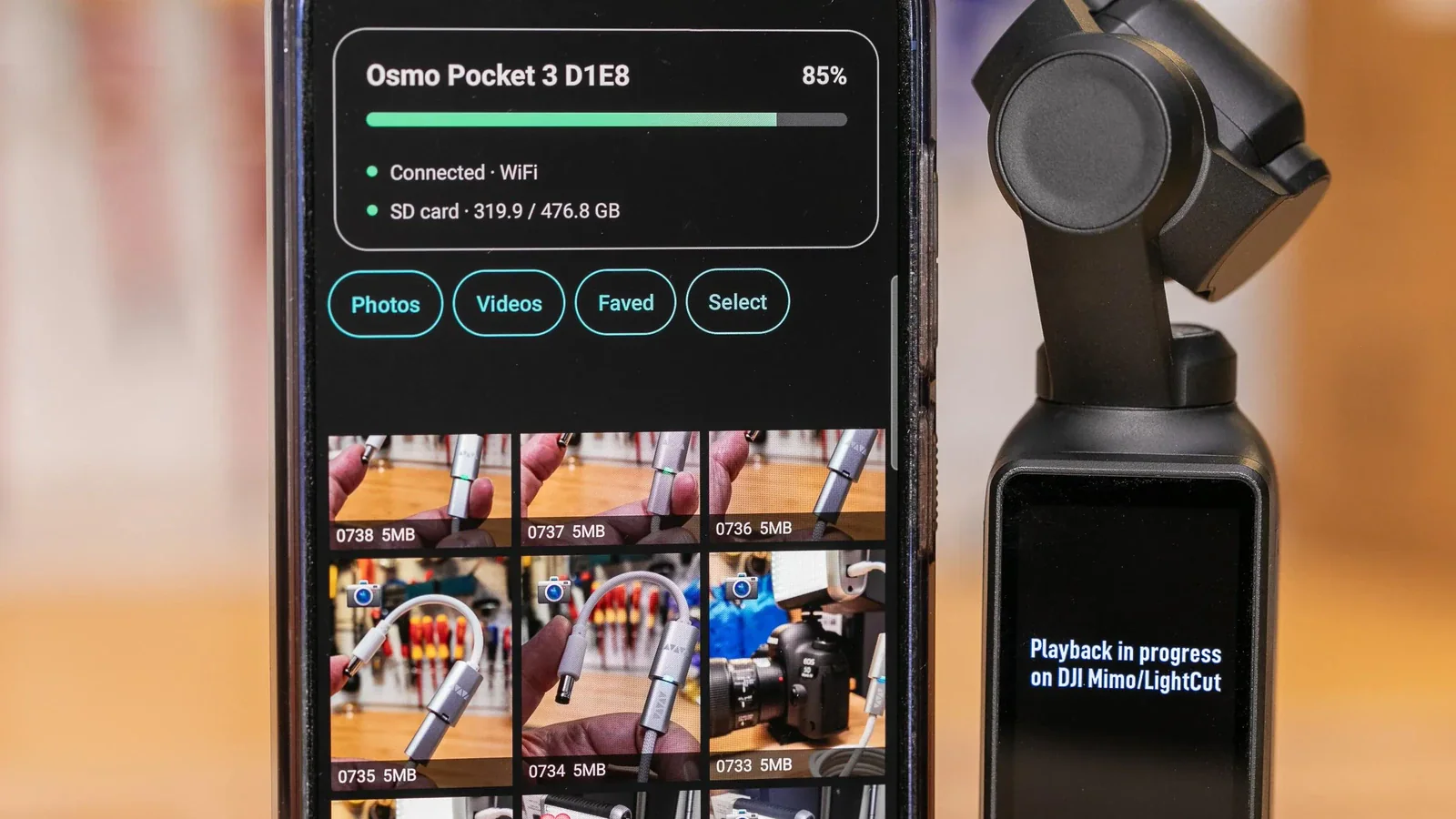 Камеры DJI Osmo получили открытую альтернативу приложению DJI Mimo