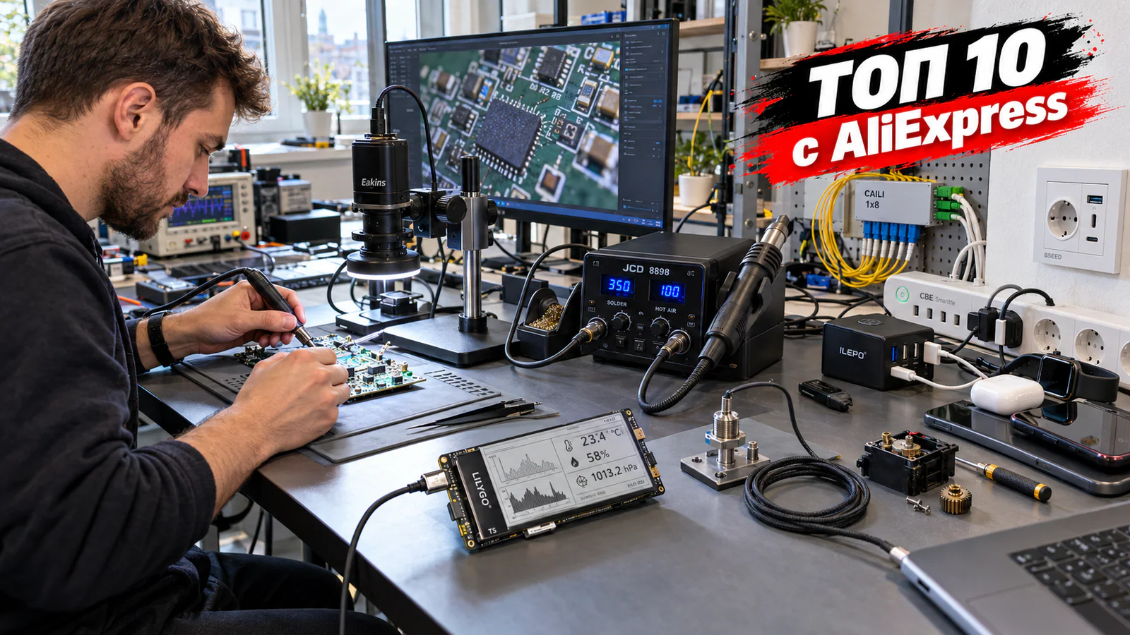 ТОП-10 самых продаваемых товаров с AliExpress за 21 октября 2026 года. Для тех, кто любит электронику и технику