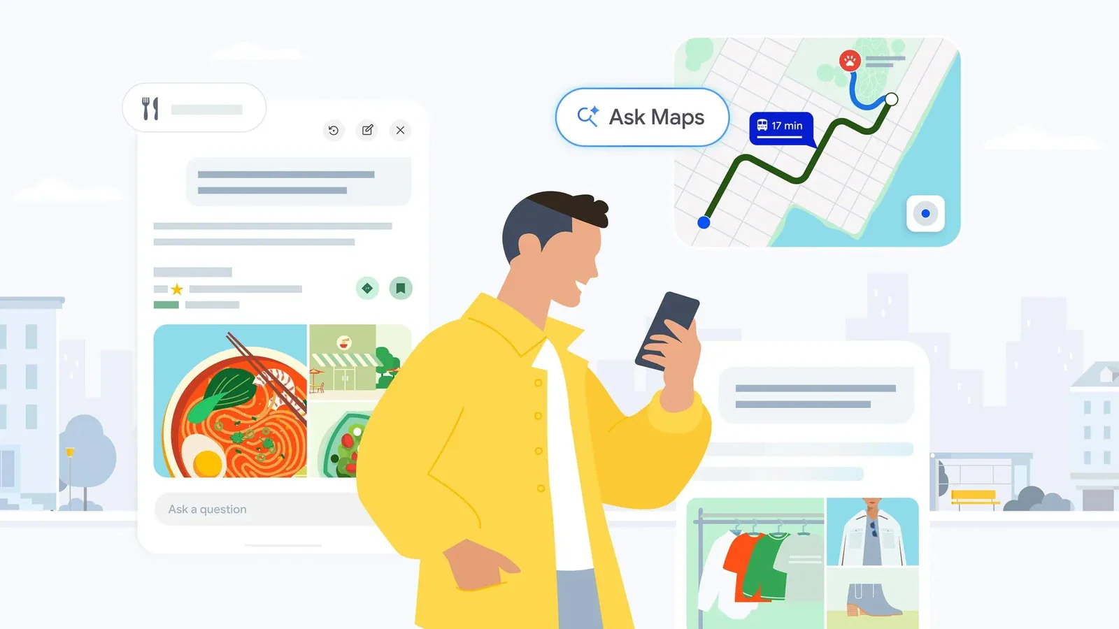 Google Maps научился собирать заказ на ужин, но оплату пока оставляет человеку