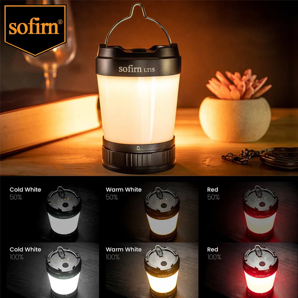 Sofirn LT1S — кемпинговый фонарь с круговым освещением