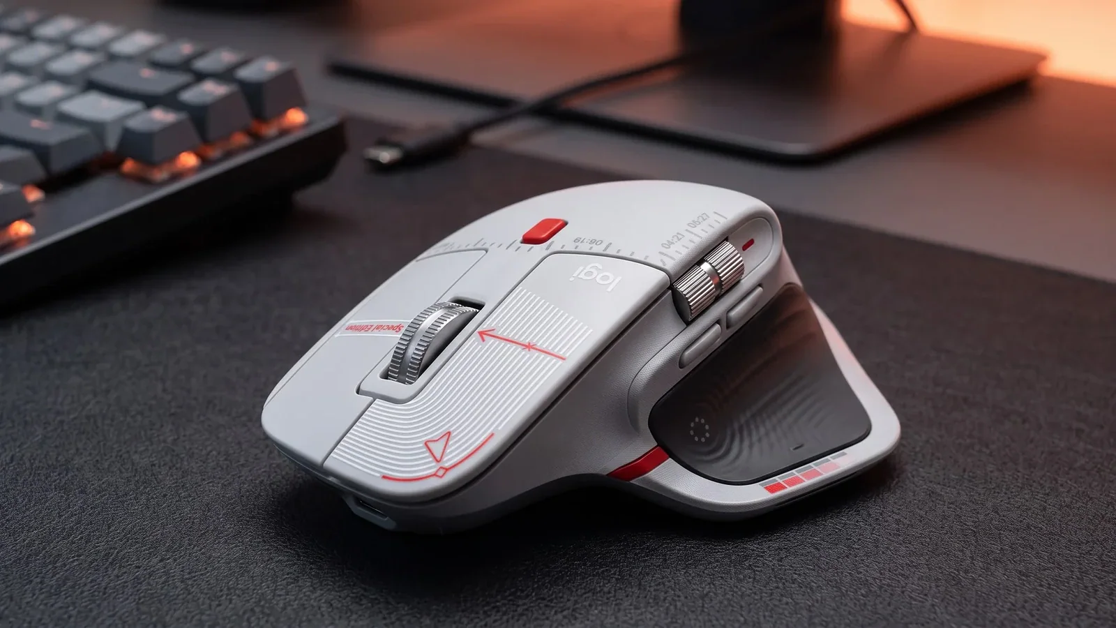 Logitech MX Master 4 готовят к выпуску в версии Special Edition. Первые изображения уже появились