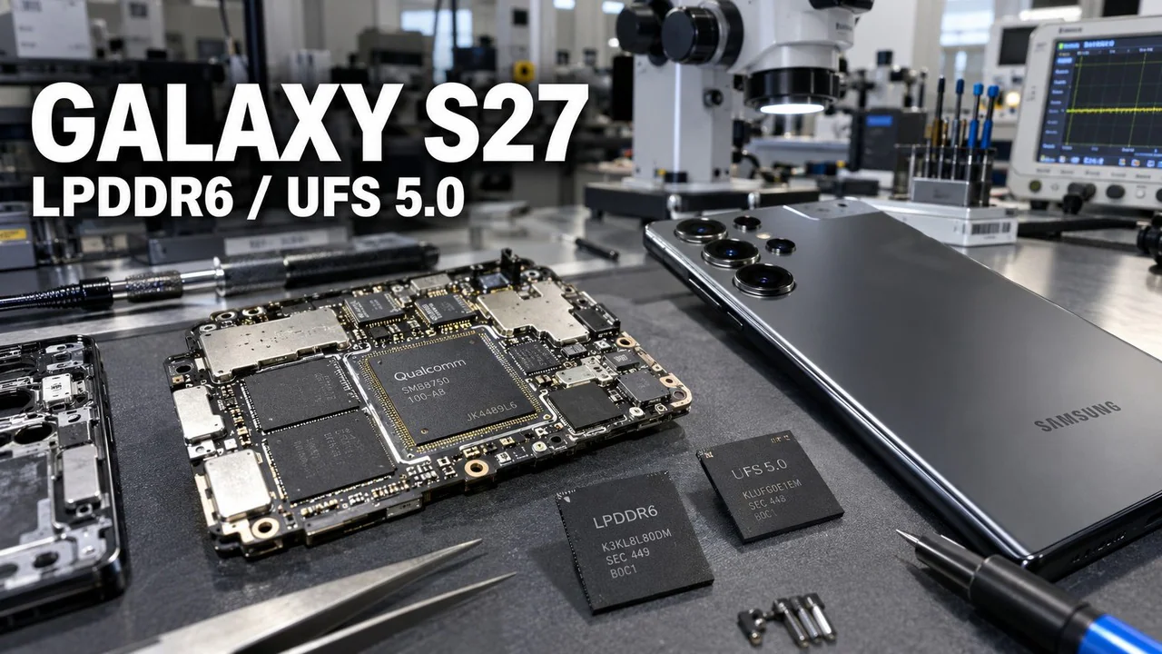 Samsung может отказаться от быстрой памяти в Galaxy S27 Pro и Ultra из-за ее стоимости