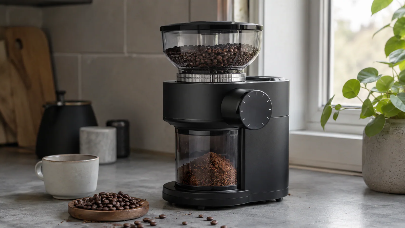 Кофемолка NEXGRIND PRO получила 240 настроек помола и сенсорный экран