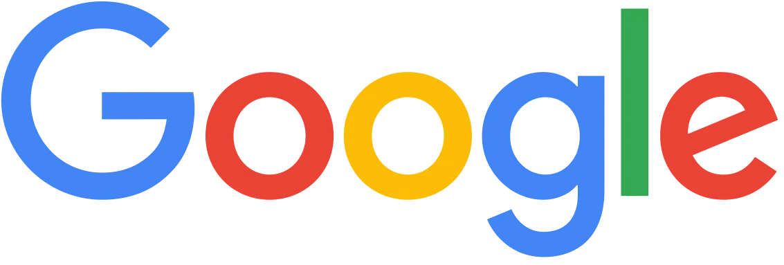 Логотип Google 2015 года, символизирующий развитие поисковой системы компании.