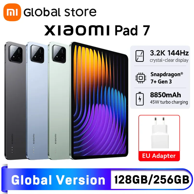 Xiaomi Pad 7 — планшет для учебы, работы и развлечений