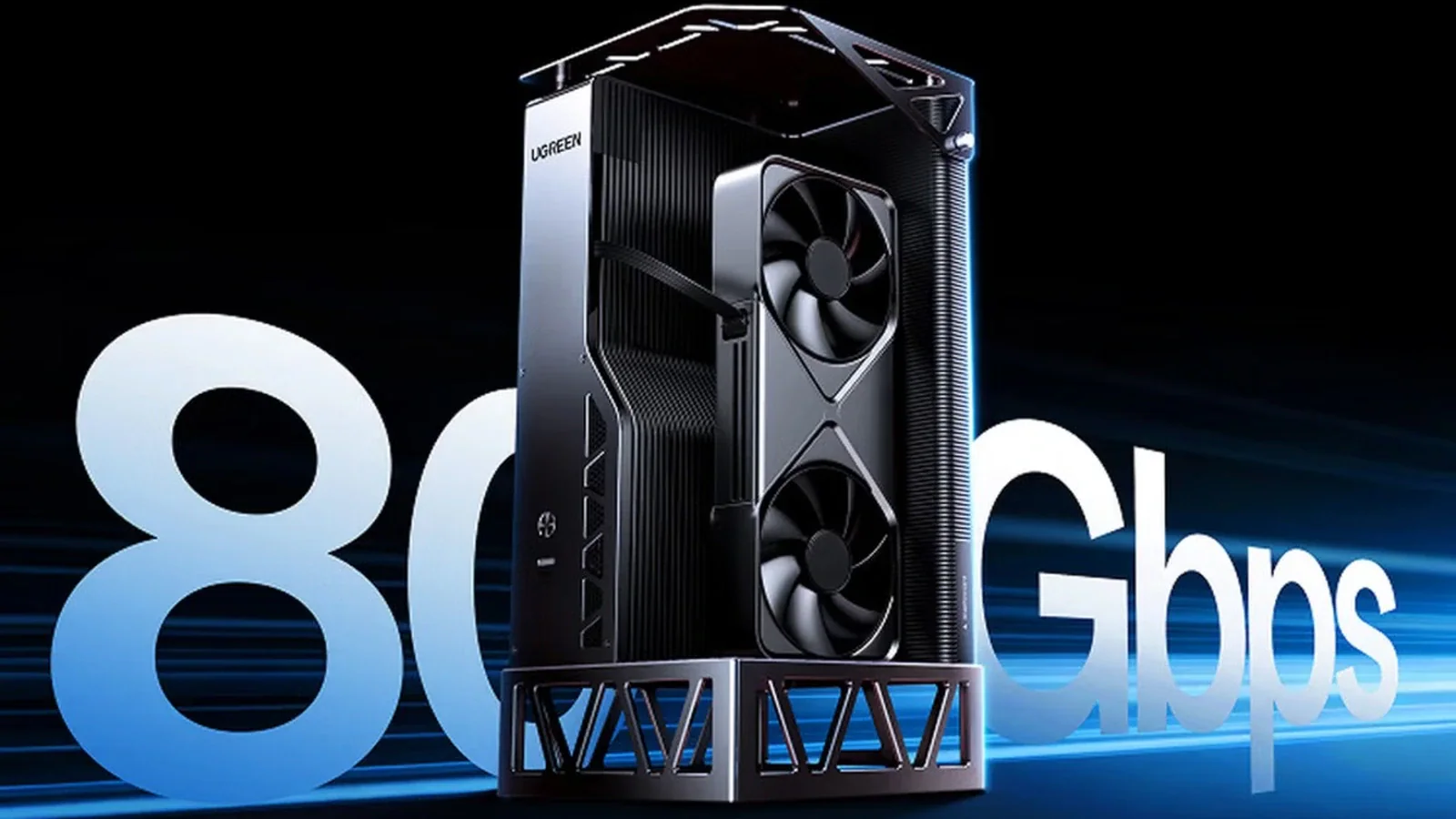 Ugreen обновила док-станцию для видеокарт: теперь с Thunderbolt 5 и OCuLink